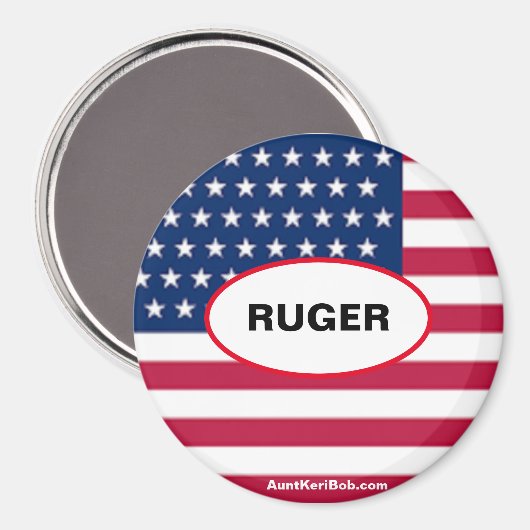 RUGER MAGNEET (Voorkant / Achterkant)