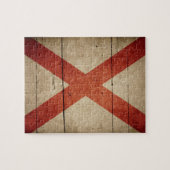 Rugged Alabama Flag Legpuzzel (Horizontaal)