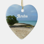 Rugged Aruba Keramisch Ornament (Rechts)