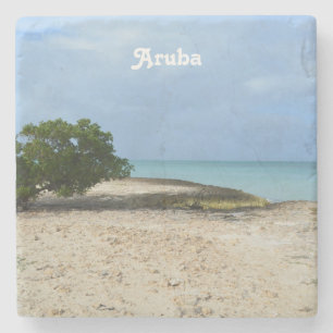 Rugged Aruba Stenen Onderzetter