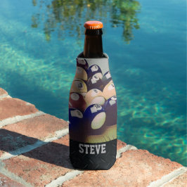 Rugged Billiards Name Beer Cooler