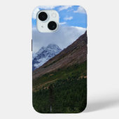 Rugged Blue Mountain Uitzicht iPhone Case (Achterkant)