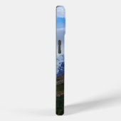 Rugged Blue Mountain Uitzicht iPhone Case (Achterkant / Rechts)