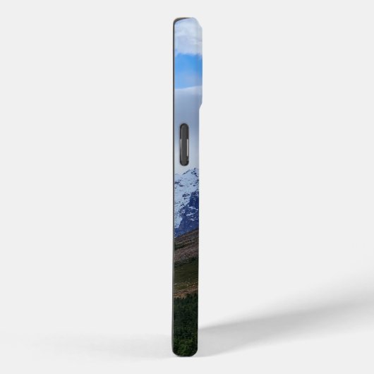 Rugged Blue Mountain Uitzicht iPhone Case (Achterkant / Rechts)