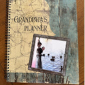 Rugged Blue Planks Planner Notitieboek