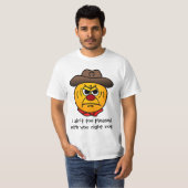Rugged Cowboy Grumpey T-shirt (Voorkant volledig)