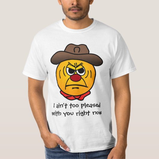 Rugged Cowboy Grumpey T-shirt (Voorkant)