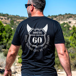 Rugged Custom Milestone Verjaardag Verkeersbord T-shirt