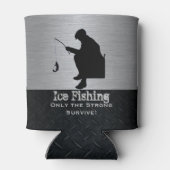 Rugged Funny Ice Vist Koelbox Blikjeskoeler (Achterkant)