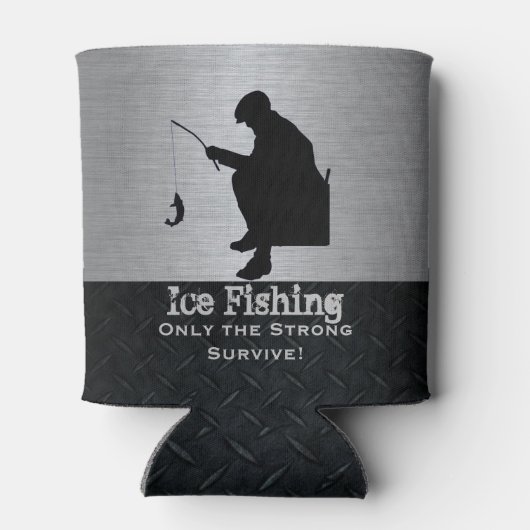 Rugged Funny Ice Vist Koelbox Blikjeskoeler (Achterkant)