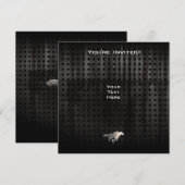 Rugged Horse Racing Kaart (Voorkant / Achterkant)