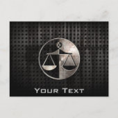 Rugged Justice Scales Briefkaart (Voorkant)