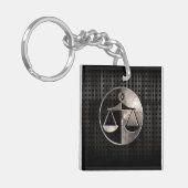 Rugged Justice Scales Sleutelhanger (Voorkant Links)