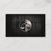 Rugged Justice Scales Visitekaartje (Achterkant)