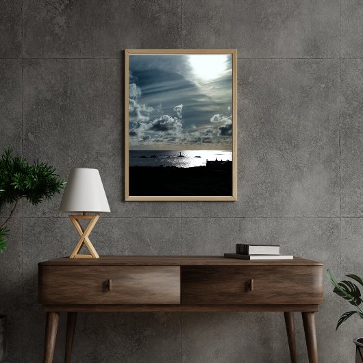 Rugged Land's End Cliffs, Cornwall Landscape Foto Afdruk