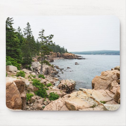Rugged Maine kust in Acadia National Park Muismat (Voorkant)