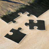 Rugged Mountain & Forest Lit door Sun te stellen Legpuzzel (Zijkant)