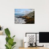 Rugged Ocean Coast, door God afgedrukt Poster (Thuiskantoor)