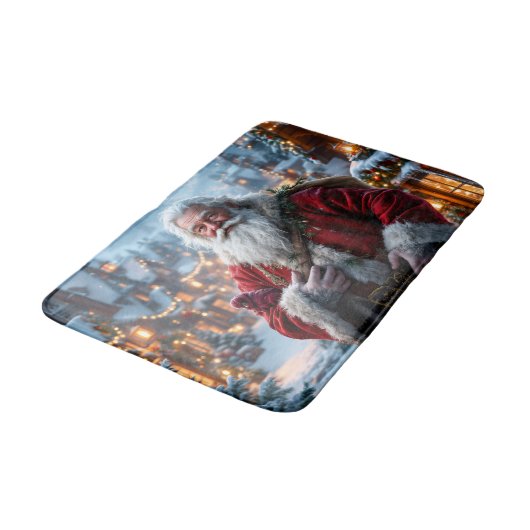 Rugged Santa Bath Mat (Gekanteld)