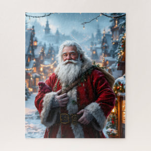 Rugged Santa Puzzle Legpuzzel