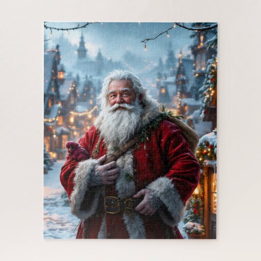 Rugged Santa Puzzle Legpuzzel (Verticaal)