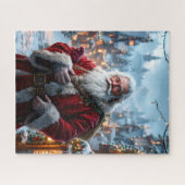 Rugged Santa Puzzle Legpuzzel (Horizontaal)