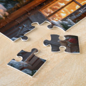 Rugged Santa Puzzle Legpuzzel (Zijkant)