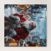 Rugged Santa Puzzle Legpuzzel (Horizontaal)