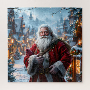 Rugged Santa Puzzle Legpuzzel