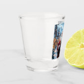 Rugged Santa Shot Glass Glas (Links)