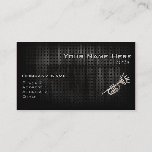 Rugged Trumpet Visitekaartje (Voorkant)