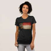 Rugged Wood North Carolina Flag T-shirt (Voorkant volledig)