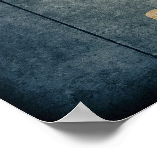 Rugged Wood Oklahoma Flag Poster (Hoek)