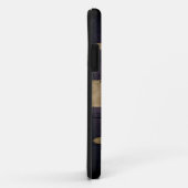 Rugged Wood Quebec-vlag Case-Mate iPhone Case (Achterkant/rechts)