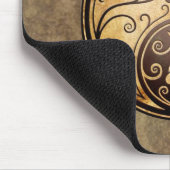 Rugged Yin Yang Rozen Muismat (Hoek)