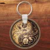 Rugged Yin Yang Rozen Sleutelhanger (Voorkant)