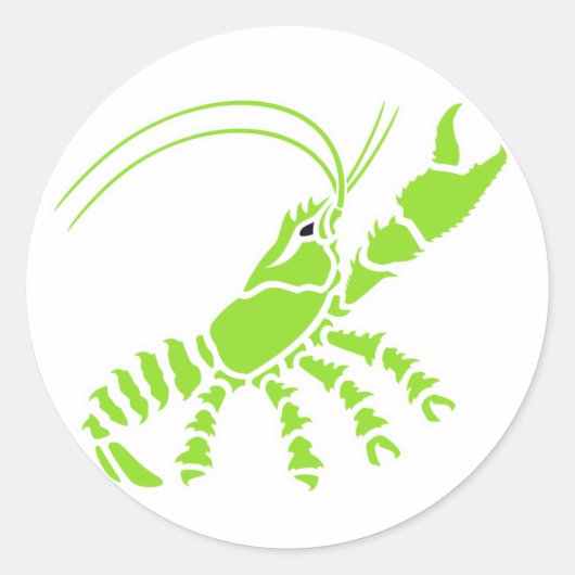 ruggegraat ronde sticker (Voorkant)