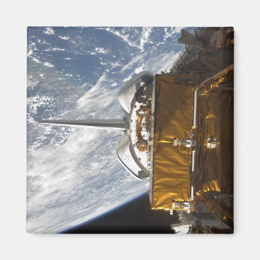 ruggegraat van de transportbay van Space Shuttle A Magneet (Voorkant)