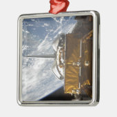 ruggegraat van de transportbay van Space Shuttle A Metalen Ornament (Links)