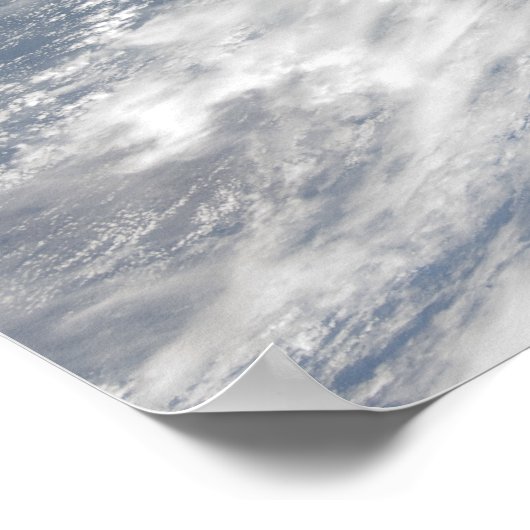 ruggegraat van de transportbay van Space Shuttle A Poster (Hoek)