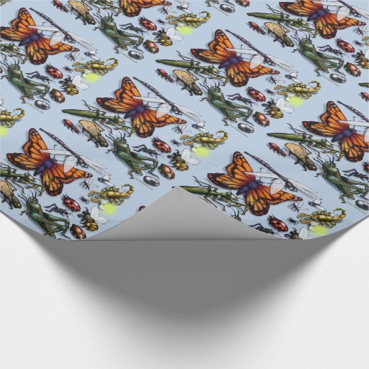 ruggen cadeaupapier (Hoek)