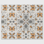 ruggen cadeaupapier (Vlak)