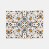 ruggen fleece deken (Voorkant (Horizontaal))