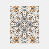 ruggen fleece deken (Voorkant)