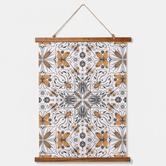 ruggen hangend wandkleed (Voorkant)