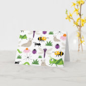 ruggen kaart (Gele Bloem)