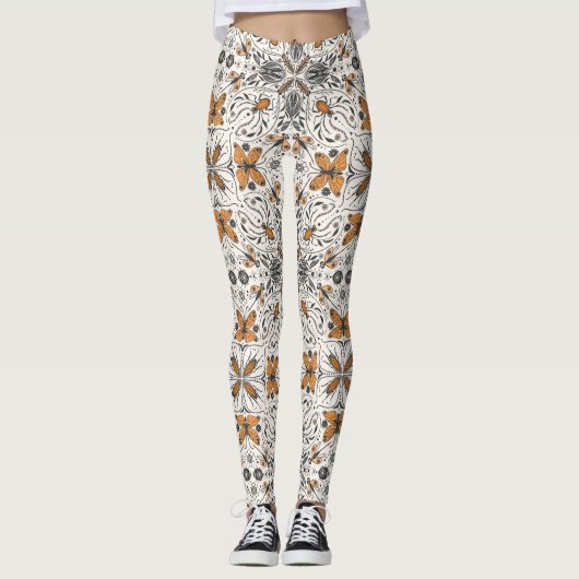 ruggen leggings (Voorkant)