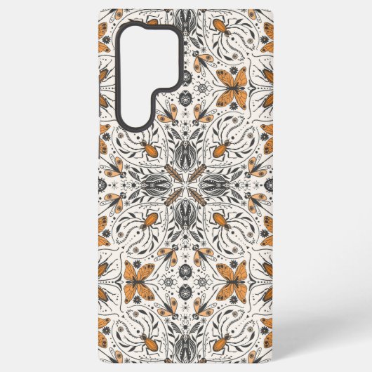 ruggen samsung galaxy hoesje (Achterkant)