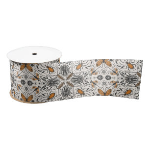 ruggen satijnen lint