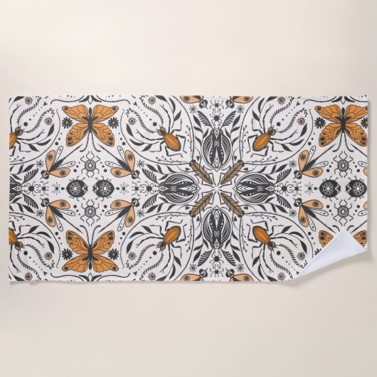 ruggen strandlaken (Voorkant)